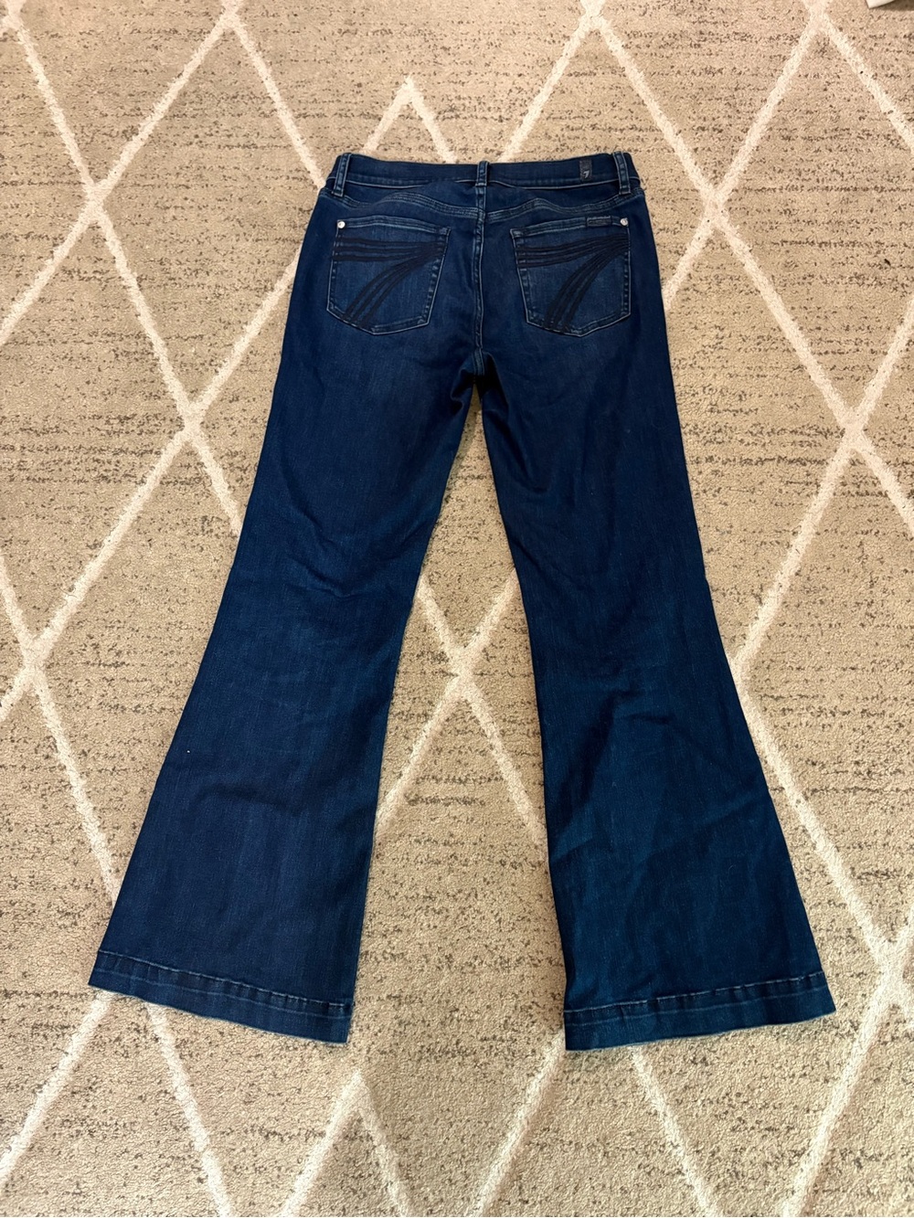 7 for all mankind dojo flare jeans 29x31